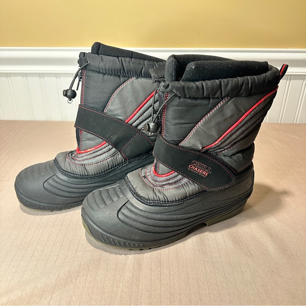 Chill Chasers by Buster Brown Snowdrift 2 Boots Boys Size 6M